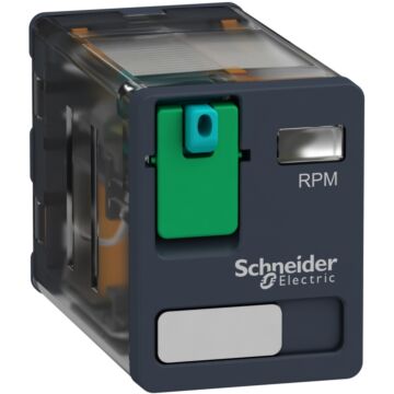 Relé de potencia enchufable, 15 a, 2 nanc, 24 v cc
