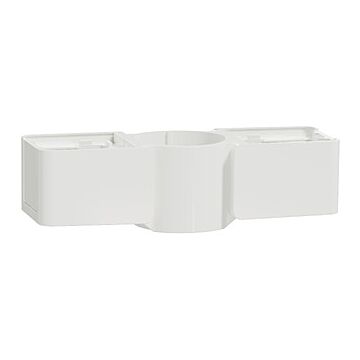 New unica system +, fijación final doble cara- blanco