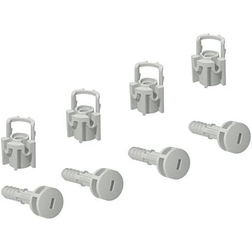 Tornillos de plástico para cajas panelset con altura de tapa de 20 mm.