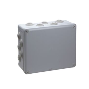 Mureva box - junction box - 16 grommets ø32 + 4xø40 - 275x225x120 mm