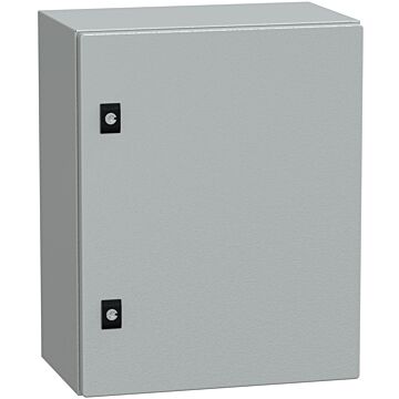 Armario mural de acero, panelset crn 500x400x250 puerta ciega sin placa de montaje