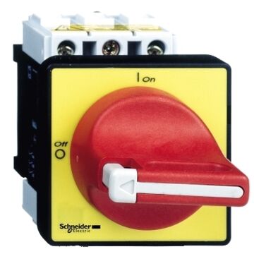 Interruptor 3p 12a cdo.rojo condable