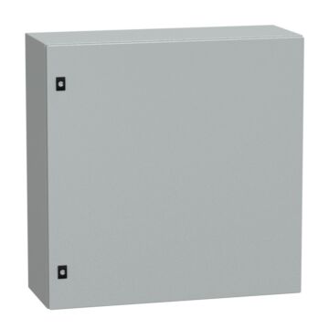 Spacial crn con puerta ciega sin placa de montaje alt800xanch800xprof300; ip66; ik10; ral7035