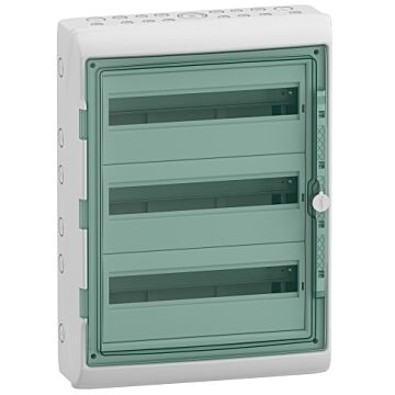 Caja estanca; kaedra; superfície; 3 filas; 54 módulos