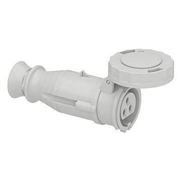 Pratika wander socket - straight - 16 a - 3p - 40...50 v ac - ip67