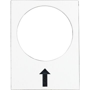 Leyenda - 30 x 40 mm - blanco  - derecha,lento