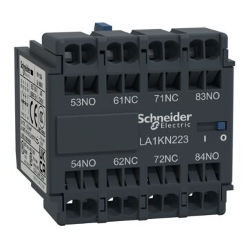 Bloque de contacto aux - tesys - 2 na + 2 nc - terminales de resorte