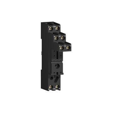 Zelio relay - encaixe rsz - contacto independente - 12 a - < 300 v ac - conector de parafuso