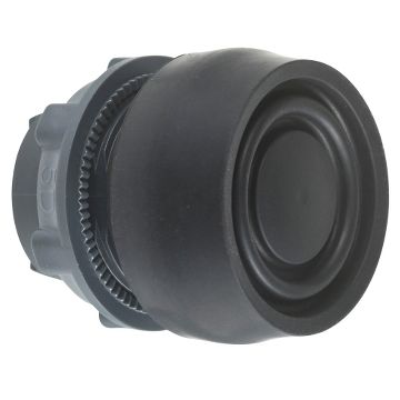 Cabeza pulsador goma  negro