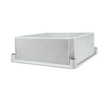 Opaque polycarbonate cover 27x36x9.5cm ((*))