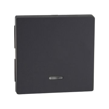 Tecla simple con visor elegance antracit