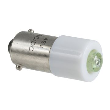 Lampara con led 24v color verde