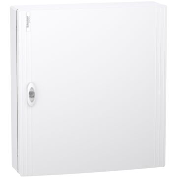 Envolvente modular, prismaset xs, 3 filas 24 módulos , superficie, puerta blanca