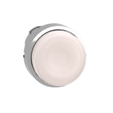 Cabeza pulsador  luminoso sal led blanco