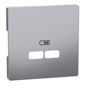 Tapa cargador usb 2,1a d-life aluminio