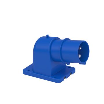 Pratika clavija empotrable - 16 a - 2p+t - 200...250 v ac - ip44