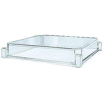 Recambio tapa baja transparente policaronato pls 54x54x4.5