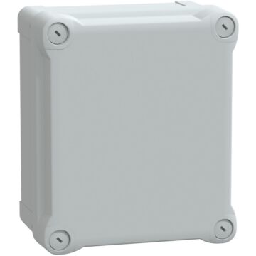 Caja industrial de policarbonato; panelset tbp ip66 ik08 ral7035 int.h175w150d100 ext.h193w164d105 tapa ciega h40