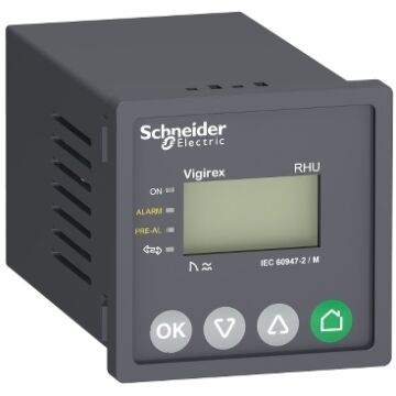 Residual current protection relay, rhus, 30m a to 30 a, 220 vac to 240 vac 50/60hz