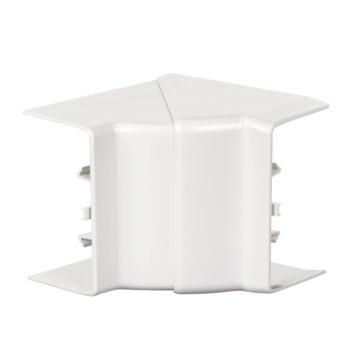 Optiline 45 canal - esquina interna - 95x55 mm - blanco polar