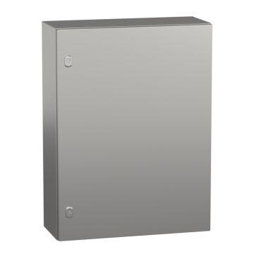 Spacial s3x inoxidable 304l, acabado scotch brite®, h800xa600xp250 mm.