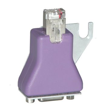 Adaptador canopen para convertir sub-d a rj45 - 1 sub-d macho - 1 rj45 macho