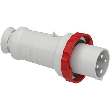 Pratika clavija aérea - 63 a - 3p + e - 380...415 v ac - ip67