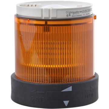 Harmony xvb - unidad iluminada - luz fixa - naranja - 230 v ac