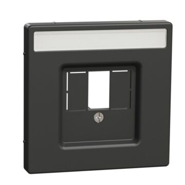 Tapa conector multimedia d-life antracit