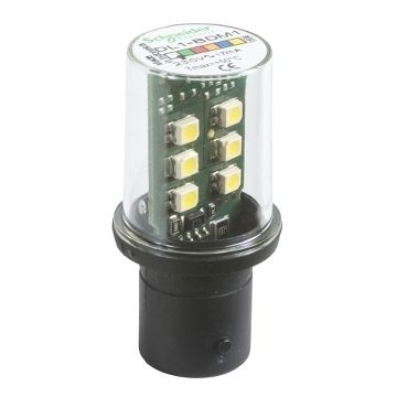 Bombilla led blanca, luz fija - ba 15d - 230 v