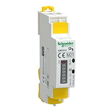 Contador de energía iem2010 1f 230v 40a salida pulso
