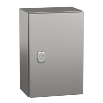 Spacial s3x acero inoxidable304l, scotch brite® finish, h300xw200xd150 mm.