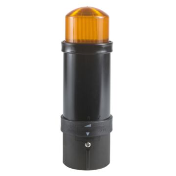 Baliza estroboscópica naranja ø 70 - 10 julios - 230 v ca - ip 65