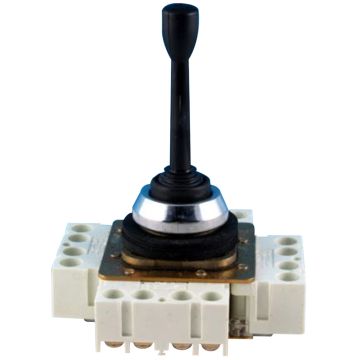 Controlador de joystick completo - ø30 - 2 direcciones - 1 c/o por dirección