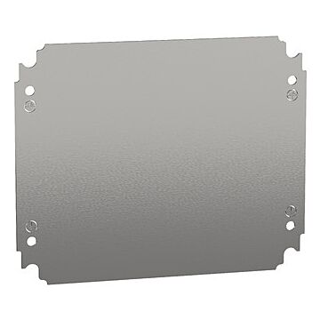 Placa de montaje de acero galvanizado. dimensiones  300x250