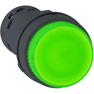 Pulsador  luminoso  led pulsador   verde na 24v