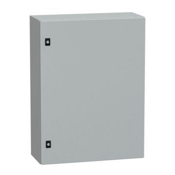 Spacial crn con puerta ciega sin placa de montaje  alt800xanch600xprof250; ip66; ik10; ral7035