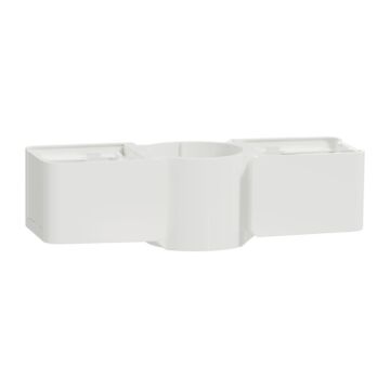 New unica system +, fijación final doble cara- blanco