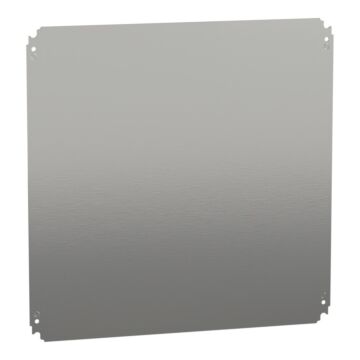 Placa de montaje metálica plana alt600xanch600mm de acero galvanizado
