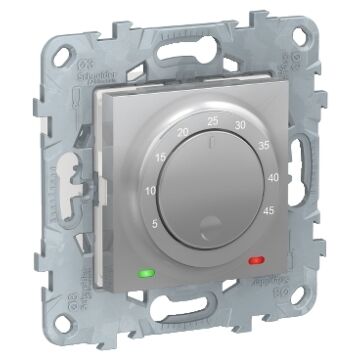 New unica -termostato de suelo -  10a -  aluminio