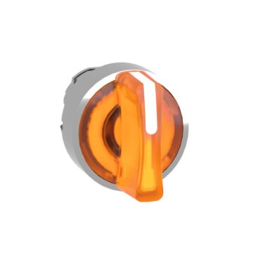 Cabeza selector luminoso  3 posiciones   amarillo