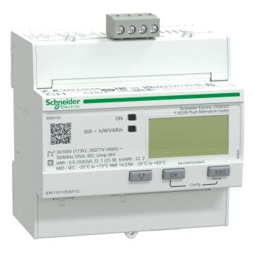 Contador de energía iem3155 3f 63a cl1 modbus 1e/s digital multitarifa mid