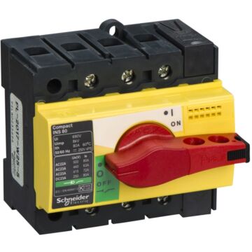 Interpact ins80 3p emp roja+tapa amari