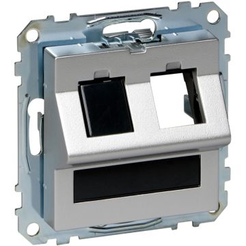 Salida conectores rj45 keystone aluminio