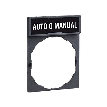 Harmony xb4 - porta etiqueta c/etiqueta  auto-o-man