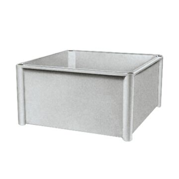 Polyester rear part of pls box 27x36x13.5cm ((*))