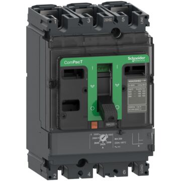 Interruptor automatico compact nsx100h 70ka ac 3p3r 50a ma