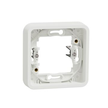 Mureva styl marco 1 elemento con garras ip55 blanco