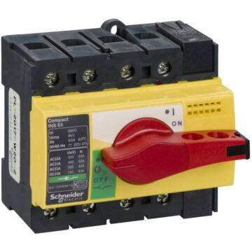 Interpact ins63 4p emp roja+tapa amari