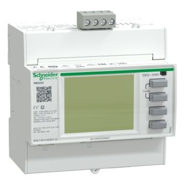 Central de medida pm3255 cl 1/0,5s din 1a/5a modbus 2e/2s digitales multitarifa